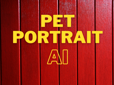 Pet Portrait AI: Timeless Bliss – Unparalleled Pet Portrait Service