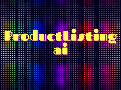 ProductListing ai: AI product listing optimization