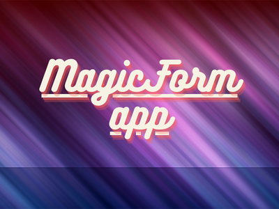 MagicForm app: Efficient Quiz Maker